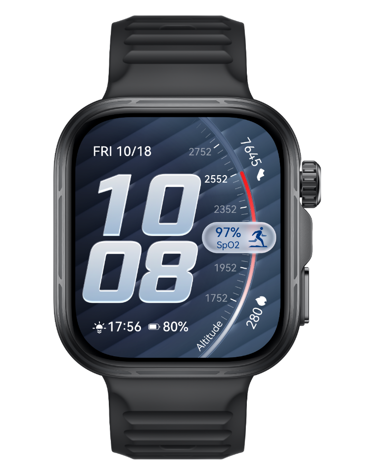 HUAWEI WATCH FIT 5 Pro, qora