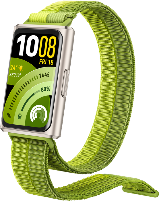 To‘qilgan tasmali yashil HUAWEI Band 11 Pro