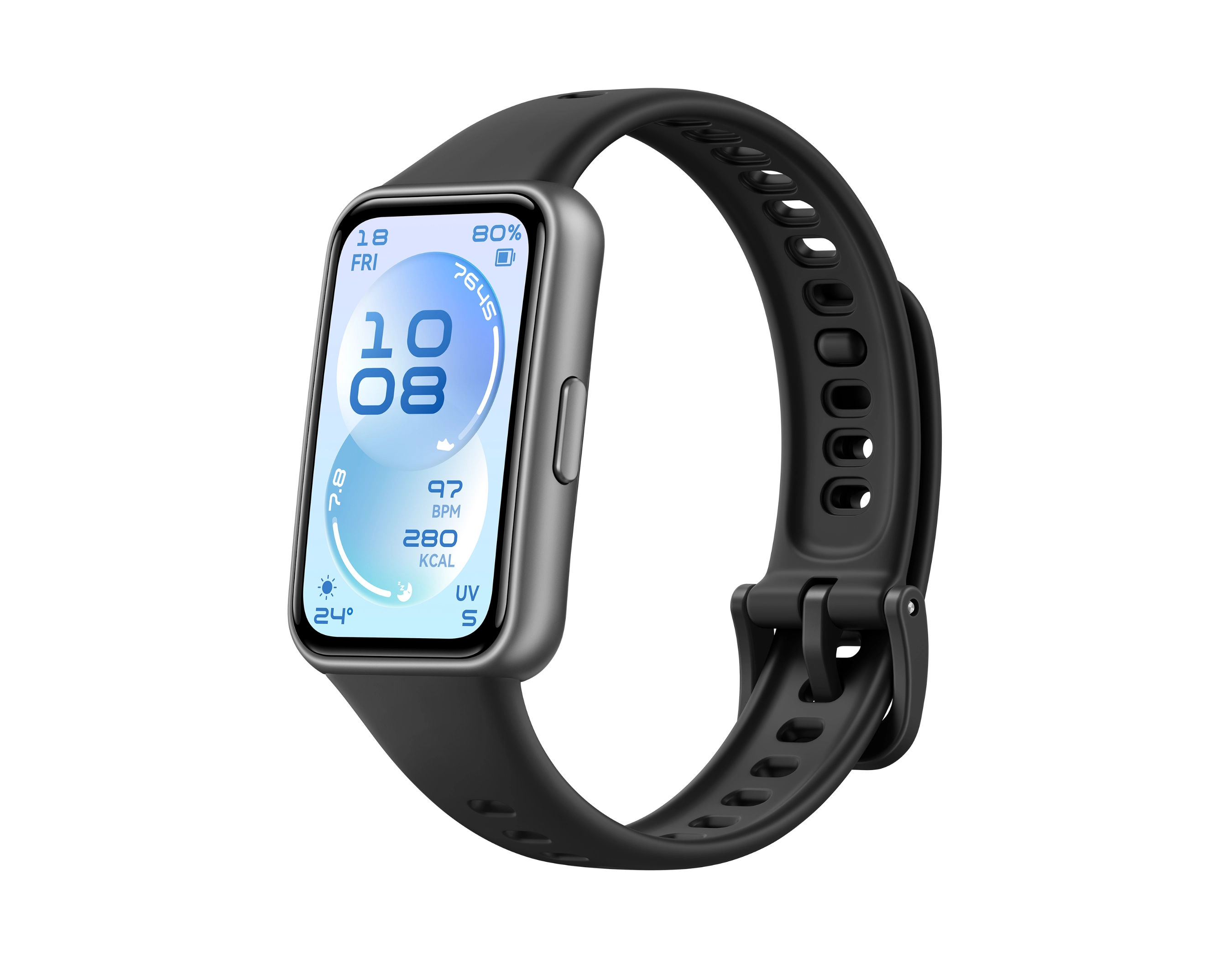 Чёрный HUAWEI Band 11, полимер