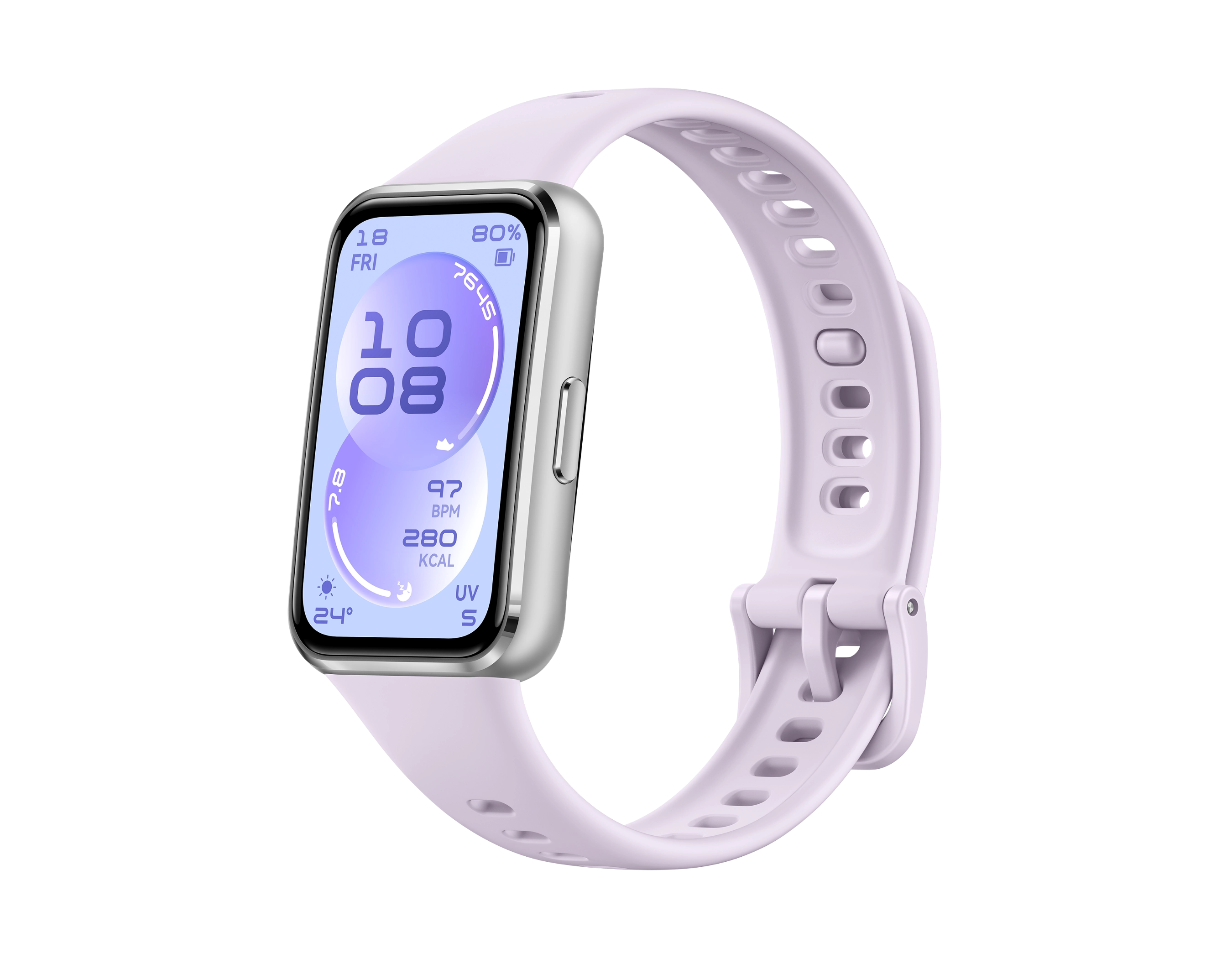 Сиреневый HUAWEI Band 11, алюминий