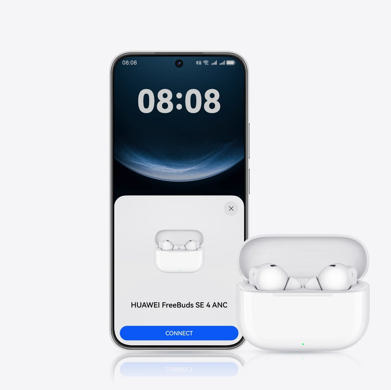 Уведомление о сопряжении на смартфоне