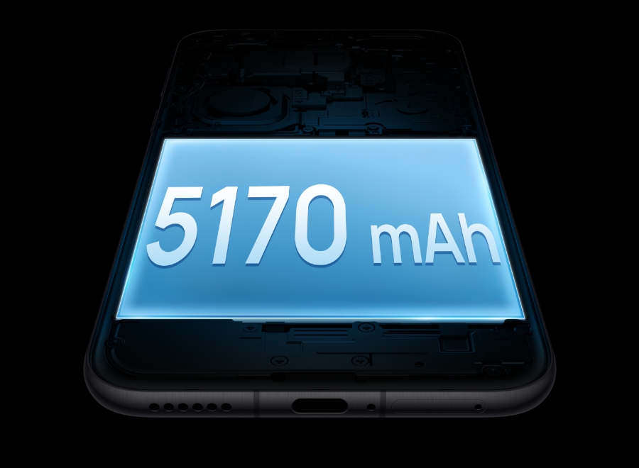 5170 mAh battery