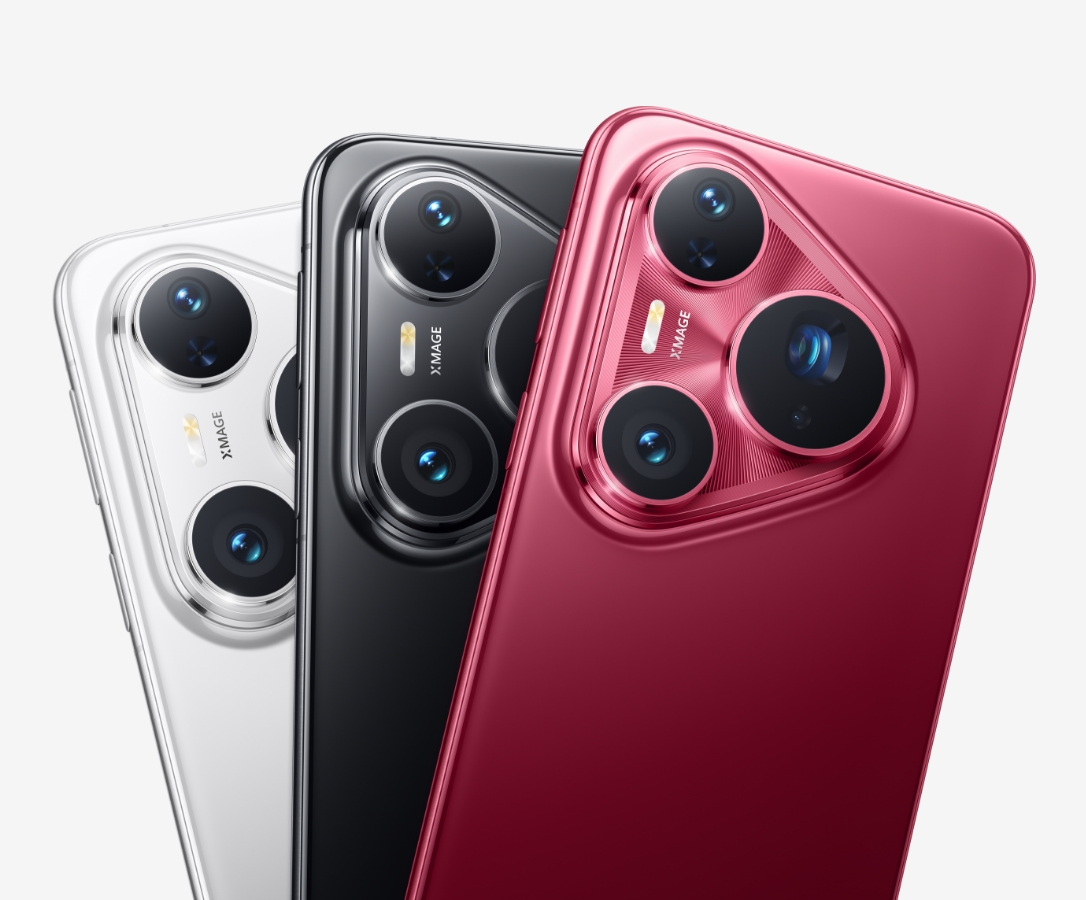 HUAWEI Pura 80 Pro in White, Black and Red