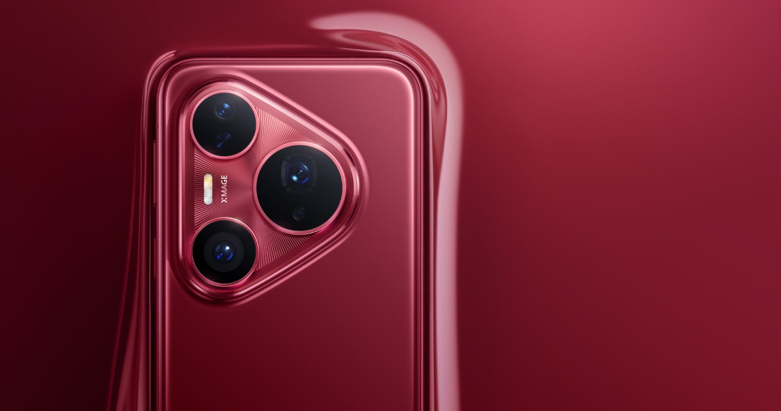 HUAWEI Pura 80 Pro in Glazed Red, camera module