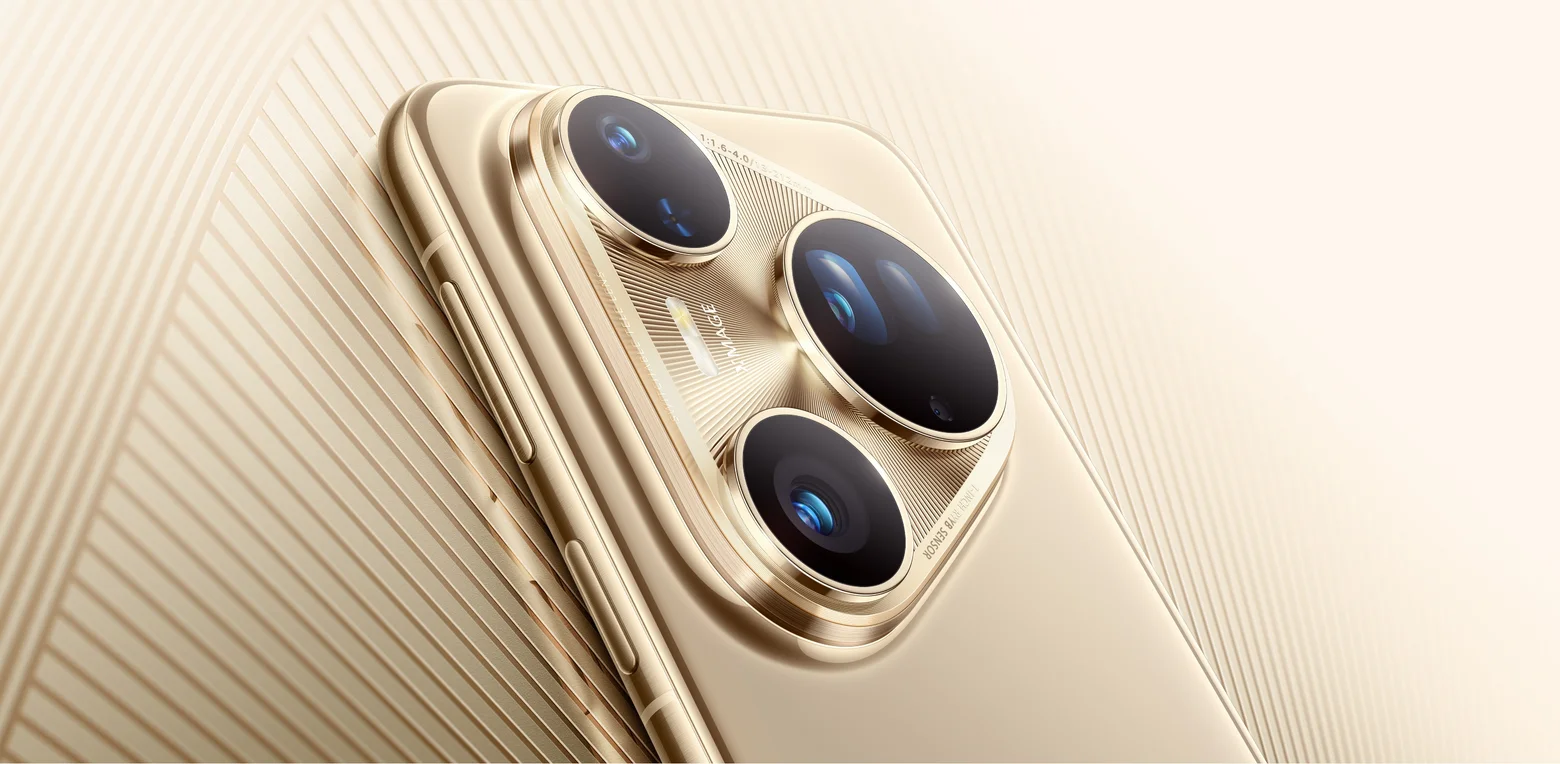 Модуль камеры золотого HUAWEI Pura 80 Ultra