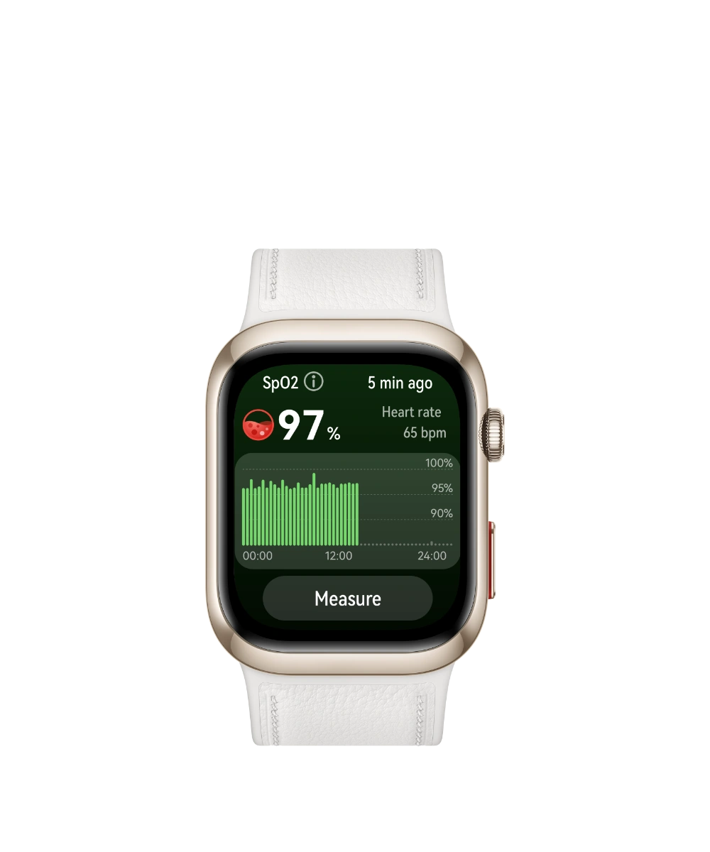 Blood oxygen level