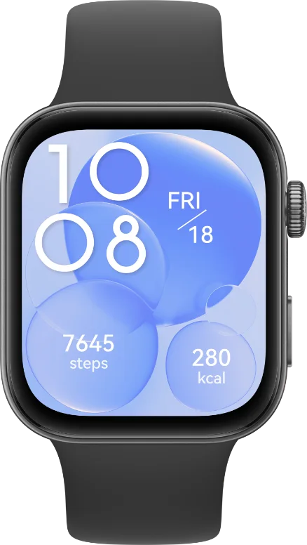 Чёрные HUAWEI WATCH FIT 3