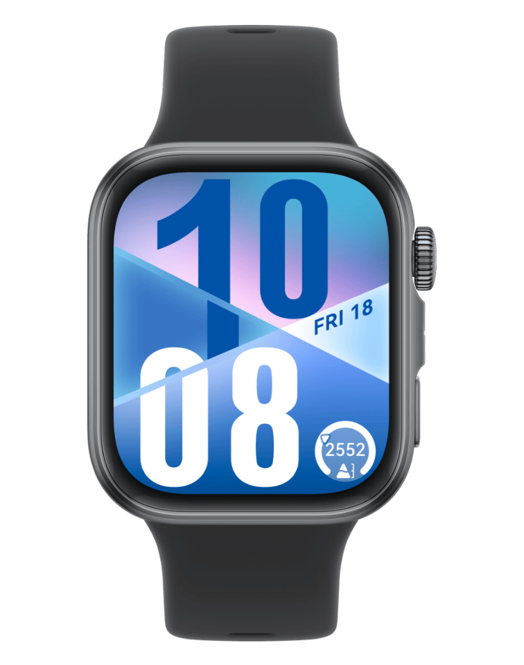 HUAWEI WATCH FIT 4, qora